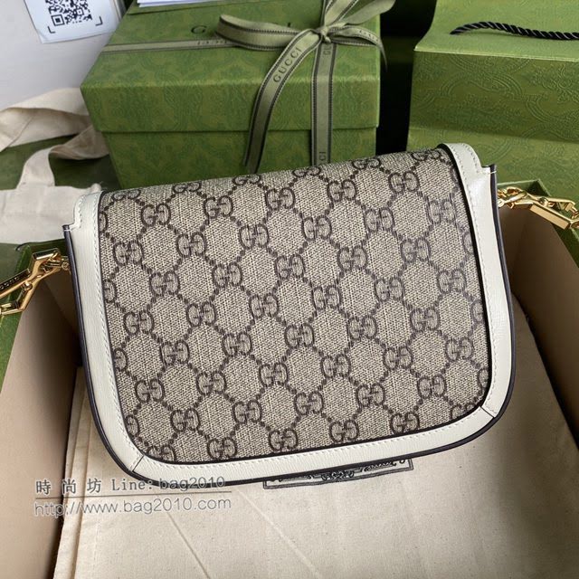 Gucci专柜新款女包, 古驰迷你mini马衔扣马鞍包 Gucci单肩斜挎包 658574  gdj1632